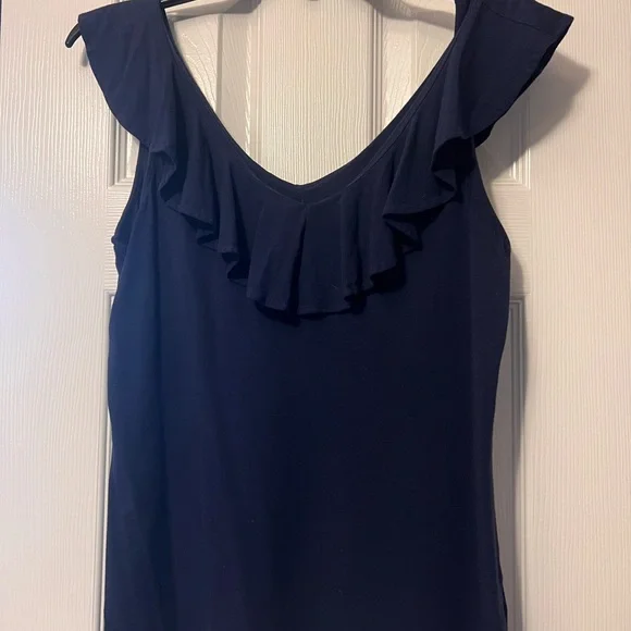 Lilly Pulitzer ruffle tank top - Picture 1 of 5